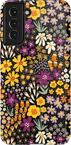 Vista 127 de Casely Funda para Galaxy S9 Postura de cadáver Yoga de esqueleto Diseño protector delgado esencial de doble capa