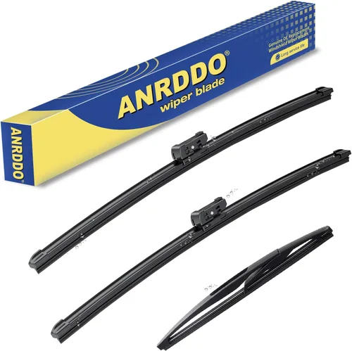 Vista 23 de ANRDDO Repuesto de limpiaparabrisas para limpiaparabrisas Jeep Wrangler