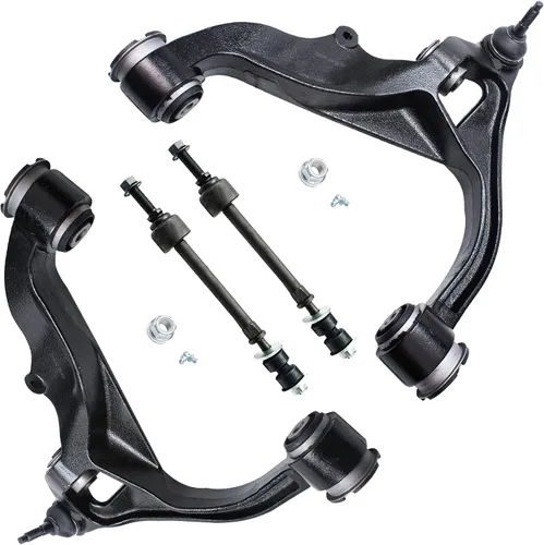 Vista 219 de Detroit Axle - Barras estabilizadoras de brazos de control delanteros 4WD para Ford 2005-2008 F-150 Lincoln Mark LT, 2 brazos de control superiores