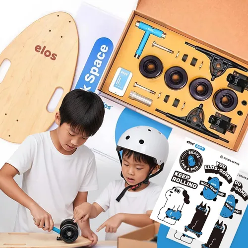 Vista 10 de Elos Mini Cruiser Skateboards Regalos para adolescentes, hombres, principiantes, adultos, niños - Ligero, portátil y duradero de madera para Negro