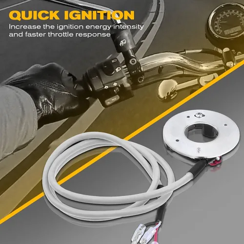 Vista 4 de A-Premium Sistema de encendido electrónico ATV compatible con Honda Goldwing 1000 1975-1979