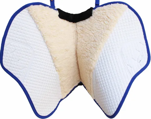 Vista 5 de CHALLENGER English Contoured Quilted All-Purpose Close Contact Trail Saddle Pad Ombre 72170-175Ombre