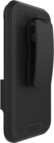 Vista 5 de Funda compatible con Kyocera DuraSport Phone Modelo C6930. Funda giratoria resistente con clip para cinturón y funda de TPU flexible y resistente