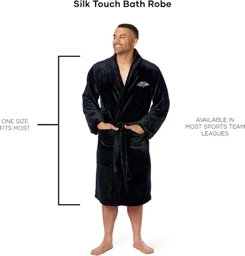 Vista 5 de Northwest NFL Unisex Silk Touch Bathrobe