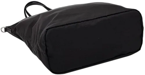 Vista 4 de Prada 1BG189 de nylon negro para mujer