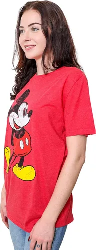 Vista 6 de Disney Mickey Mouse - Camiseta clásica de pie envejecida