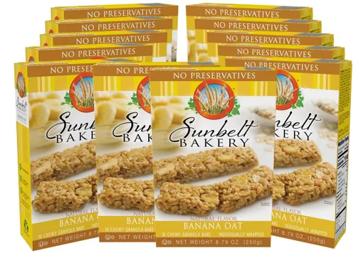 Vista 21 de Sunbelt Bakery Barras de granola masticables dulces y saladas de almendras, barras de 50-1.0 onzas (5 cajas)