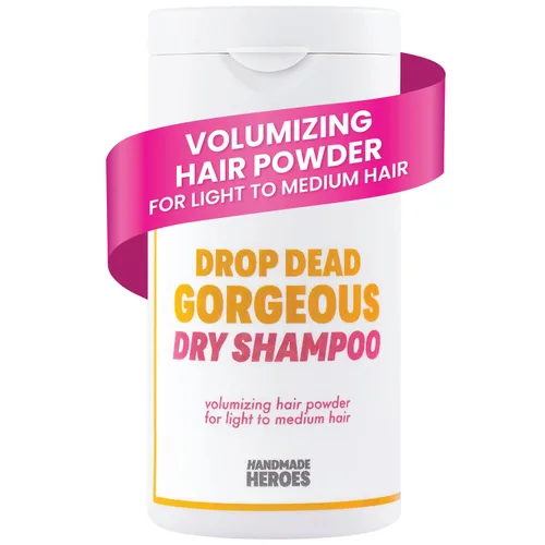 Vista 10 de Champú seco All Natural vegano. Champú seco Drop Dead Gorgeous en polvo para el pelo oscuro, Talla estándar 1pc Oscuro/Morena