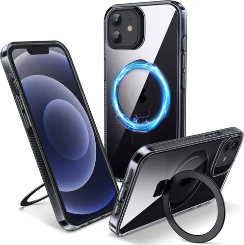 Vista 41 de Funda magnética para iPhone Air – [Soporte invisible integrado] [Compatible con MagSafe] [Protección contra caídas de grado militar] Cubierta