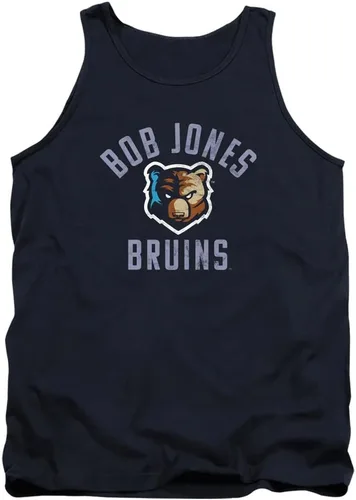 Vista 2 de Bob Jones University Official Bruins Logo Unisex Adult Tank Top