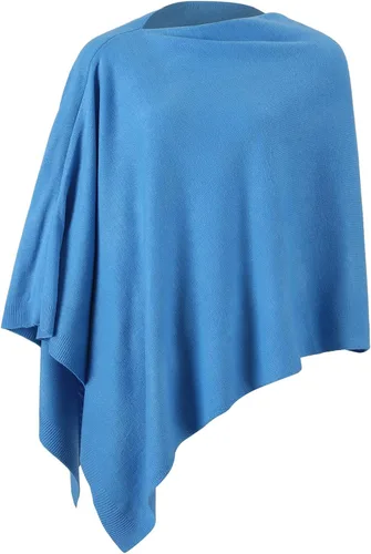 Vista 92 de Fomolom Ponchos para mujer, versátil, ligero, tejido sólido, chal envolvente, bufanda, accesorios para mujer