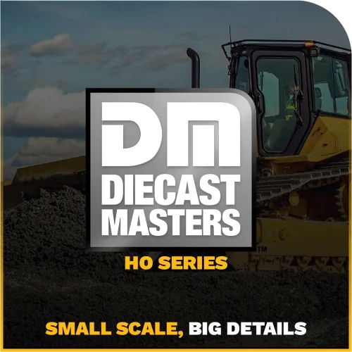 Vista 8 de Bulldozer Caterpillar D5 1:87 con tren de rodaje de grado fino y hoja