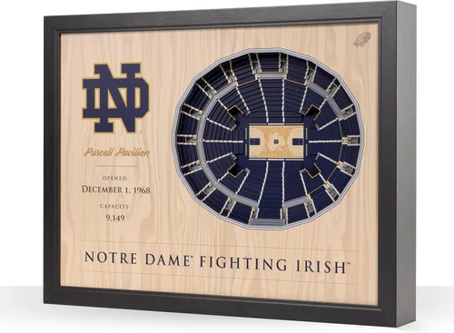 Vista 49 de YouTheFan NCAA Arte de Pared StadiumView de 25 Capas