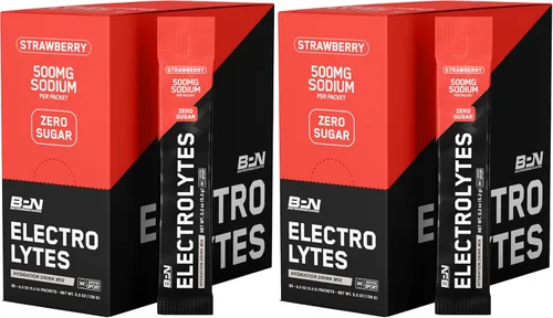 Vista 10 de BARE PERFORMANCE NUTRITION, BPN Electrolytes Go Pack, paquetes de mezcla de bebida de hidratación, lima limón, 30 porciones