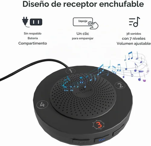 Vista 3 de Alarma de entrada inalámbrica de largo alcance solar de eMACROS para exteriores, resistente a la intemperie, sensor y detector de movimiento