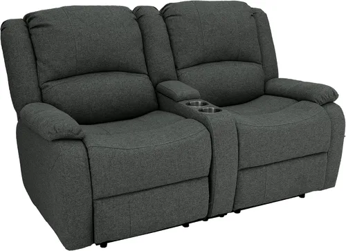 Vista 16 de RecPro Charles - Sofá reclinable de pared RV de 58 pulgadas Tela fósil