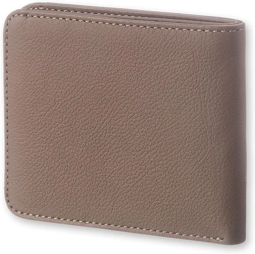 Vista 2 de Moleskine Lineage Cartera horizontal de piel, marrón topo