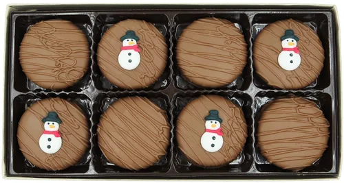 Vista 77 de Galletas Oreo bañadas en chocolate oscuro y con leche, de Philadelphia Candies