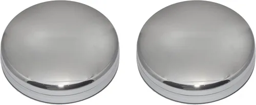 Vista 5 de Tapacubos de rueda cromados de repuesto para Dodge Ram 3500 2003-2017 de 1 tonelada doble camión (1 tapa delantera)
