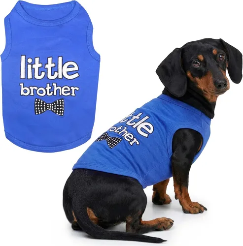 Vista 45 de Parisian Pet - Camiseta para perros y gatos, con texto en inglés Daddy's Girl, 2XS