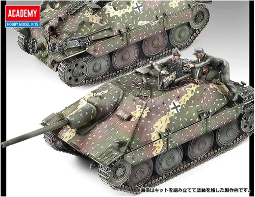 Vista 5 de Academy Jagdpanzer 38 (T) Hetzer "versión Late Militar Land Vehicle Edificio Modelo Kit