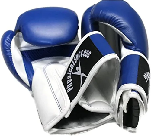 Vista 2 de Guantes de Boxeo Niños Azul 2oz