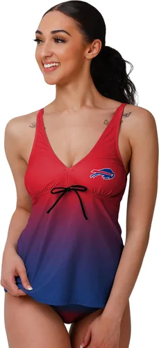 Vista 210 de FOCO Women's NFL Team Logo Ladies Bathing Swim Wear Suit