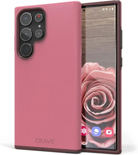 Vista 47 de Crave Dual Guard para Samsung Galaxy S22 Ultra, Verde bosque, Funda para teléfono celular, Protección a prueba de golpes, Doble capa, TPU/PC