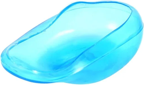 Vista 8 de 2 protectores de orejas azules para tinte para el cabello, orejeras de plástico antimanchas del tinte, protector reutilizable para las orejas