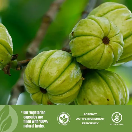 Vista 7 de Herbsforever Suplemento de extracto de Garcinia Cambogia Apoya un estilo de vida saludable y control de peso Fórmula a base de hierbas naturales
