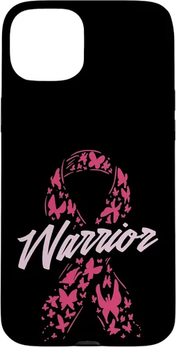 Vista 9 de Breast Cancer Awareness Pink Ribbon Warrior Gift Case for iPhone 17