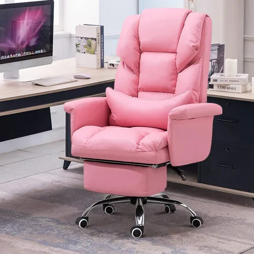 Vista 10 de Big and Tall Bonded Leatherreclining Office Chair Task Chair,400Lbs Computer Ergonomic Desk Chair High Back All Day Comfort Ergonomic Lumbar Support