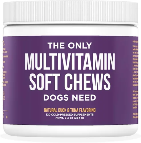 Vista 8 de Natural Rapport Suplemento para alergias para perros, los únicos masticables suaves que los perros necesitan, golosinas de 120 unidades que