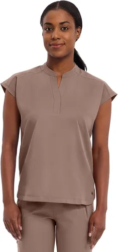 Vista 9 de Healing Hands Purple Label Women's Scrub Top with Dolman Sleeves 2 Pockets Elástico en 2 direcciones, sarga de poliéster y elastano, mangas Dolman