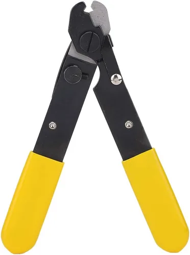 Vista 7 de Pelacables de alambre de 5.315 in Cable de fibra óptica Alicates cortador para cables de cobre de aluminio Herramienta de mano