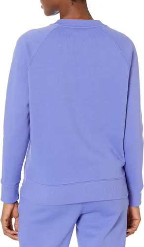 Vista 2 de Tienda Essentials Sudadera de manga larga con cuello redondo y ajuste holgado para mujer (disponible en tallas extragrandes)
