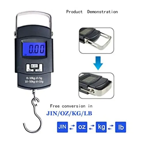 Vista 8 de Luggage Scale with Battery Automatic Reading, Many Ways of use, Accurate Numbers, The Perfect Multifunctional Scale, a Good Helper for Your Travel