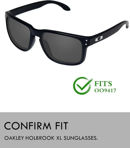 Vista 3 de Raydi Polycarbonate Replacement Lenses for Oakley Holbrook Holbrook XL Holbrook Metal Square Sunglasses