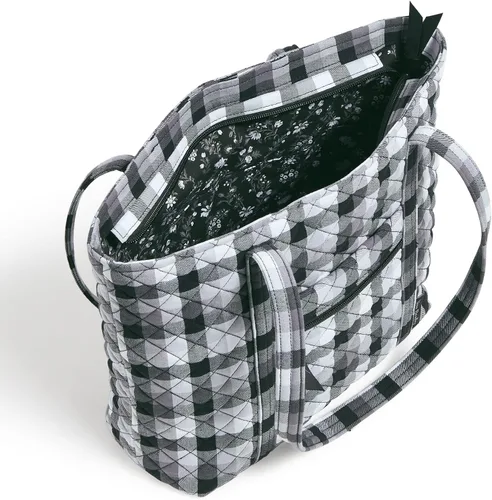 Vista 3 de Bolso tote Vera pequeño de algodón para mujer