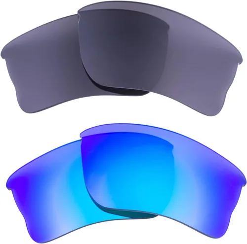 Vista 10 de Lentes de repuesto polarizadas compatibles con gafas de sol Oakley Quarter Jacket, fabricadas en Estados Unidos