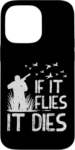 Vista 21 de If It Flies Dies Duck Goose Quail Pheasant Hunt Hunter Gift Case for iPhone 17
