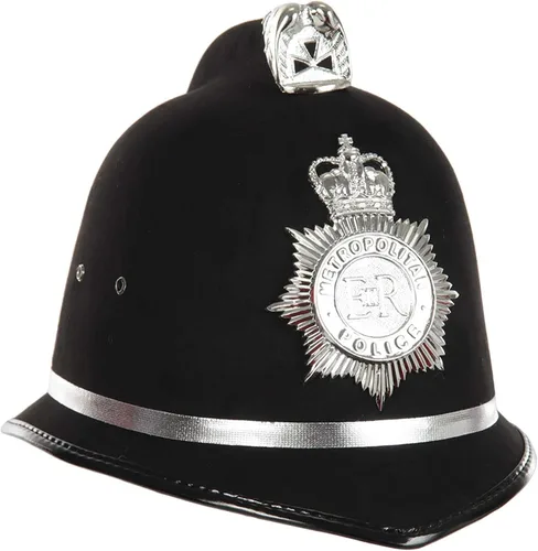 Vista 3 de elope British Bobby - Casco de disfraz de policía
