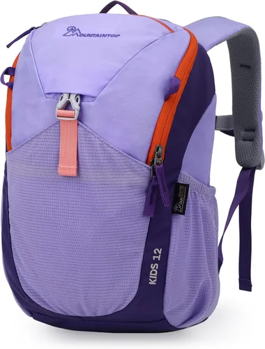Vista 13 de MOUNTAINTOP - Mochila escolar para niños de 2 a 5 años, 8L/12 L azul (12L-Blue)