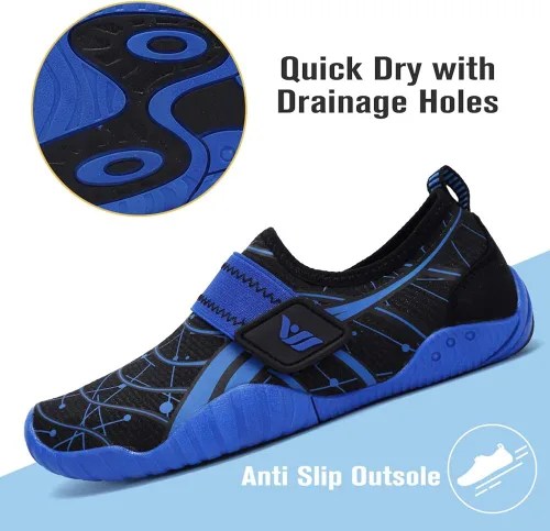 Vista 3 de CIOR Zapatos de agua ligeros para niños y niñas tenis acuáticos para la playa niños pequeñosniños grandes
