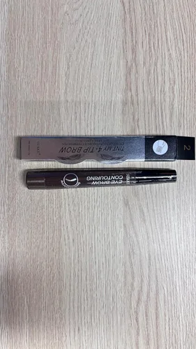 Vista 7 de Lápiz de contorno de cejas, lápiz de cejas de microblading impermeable con aplicador de punta de micro tenedor de 4 puntas, lápices líquidos