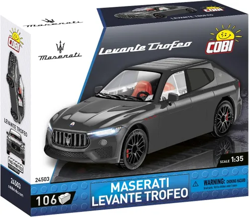 Vista 2 de COBI Maserati Levante Trofeo - Juego de construcción de vehículos, 106 piezas