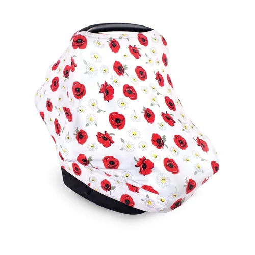 Vista 2 de Hudson Baby Toldo unisex para asiento de coche multiusos para bebé, anclas, talla única