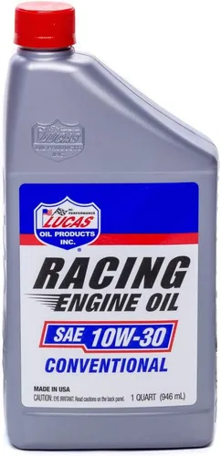 Vista 2 de Lucas Oil Aceite de motor de carreras SAE 10W-30, 1 cuarto de galón (paquete de 1)
