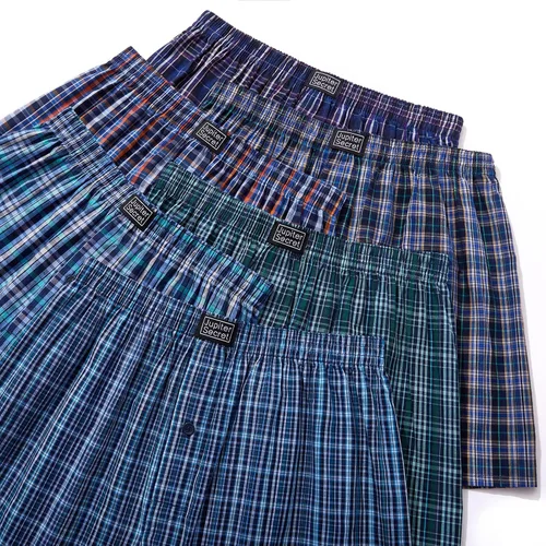 Vista 5 de JupiterSecret Calzoncillos Bóxer para Hombre 100% Algodón Tejidos Pack Calzoncillos Bóxer Colores Surtidos