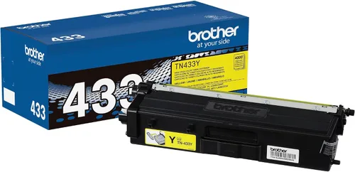 Vista 8 de Brother Cartucho de tóner negro de alto rendimiento genuino TN433 2PK (TN4332PK)